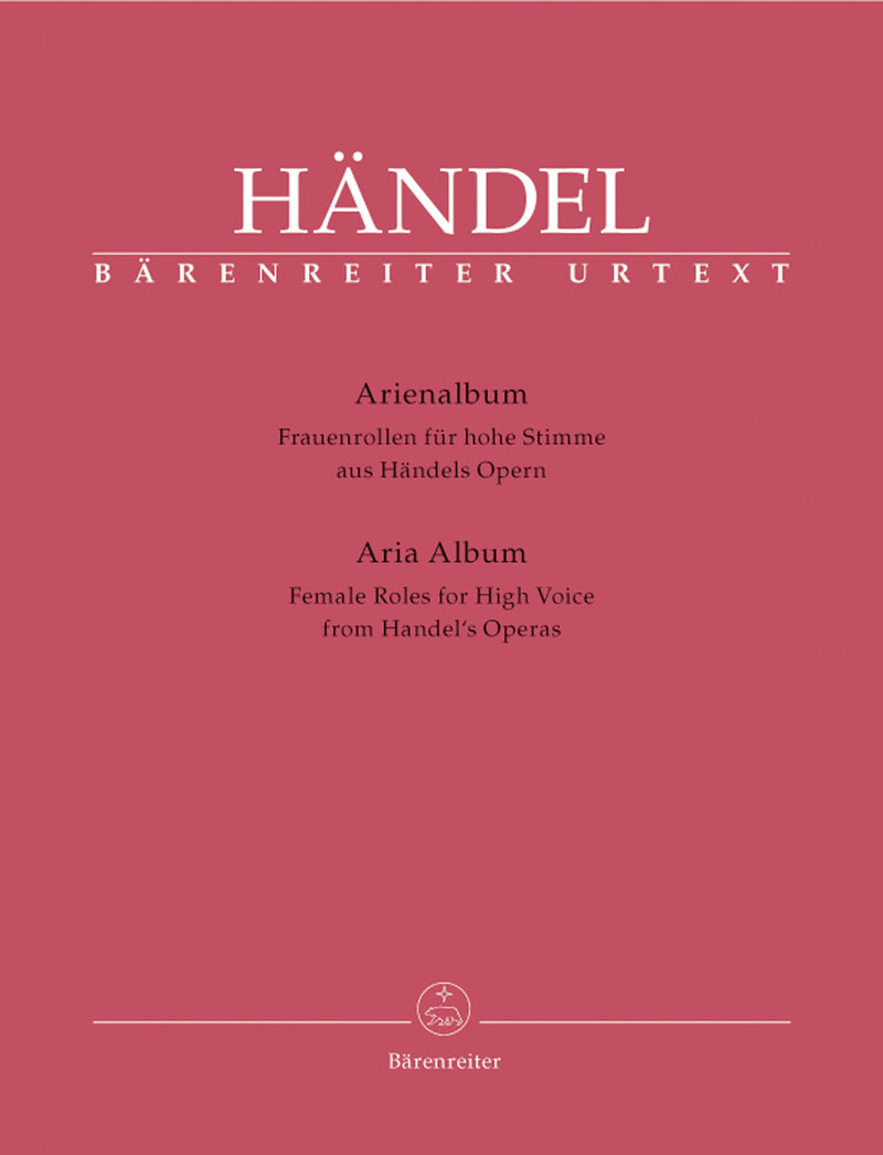 Aria Albums from Handel's Operas (Female Roles for High Voice)