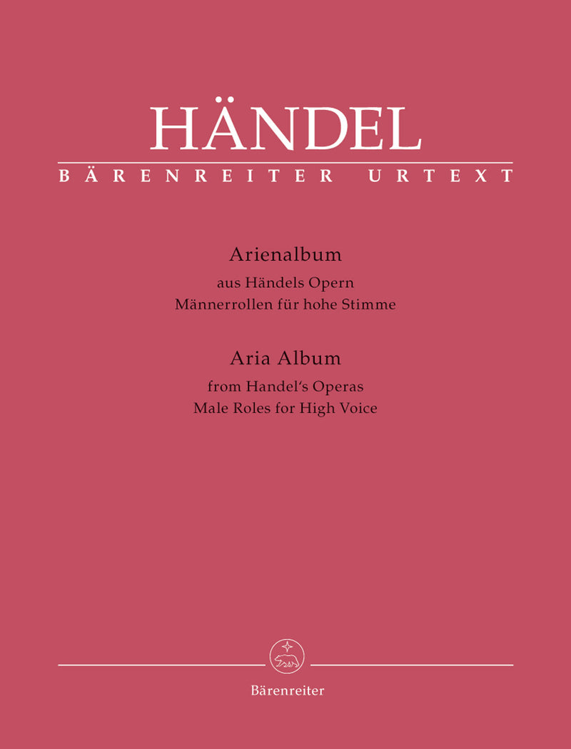 Aria Album from Handel's Operas (Male Roles for High Voice)