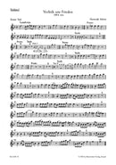 Verleih uns Frieden gnädiglich - Gib unsern Fürsten Nr. 14 und 15 SWV 354, 355 [violin 1 part]