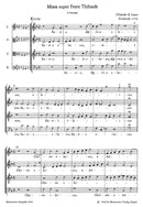 Missa super "Frére Thibault"