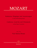 Cadenzas, Lead-ins and Ornaments to the Piano Concertos of Wolfgang Amadeus Mozart