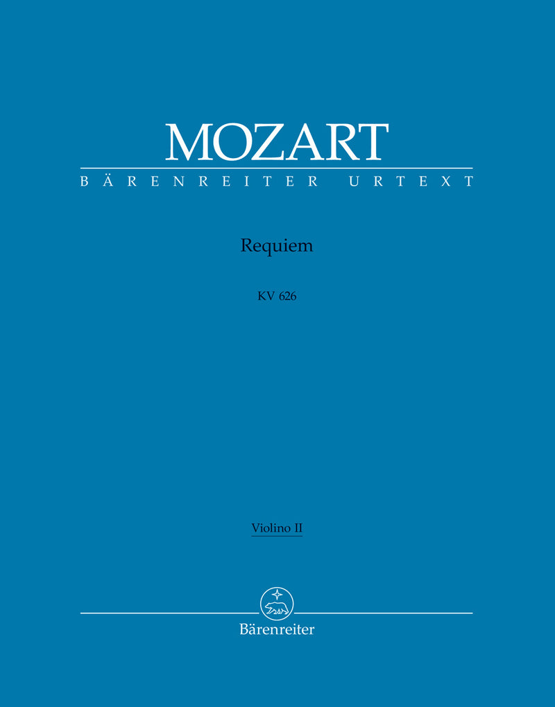 Requiem K. 626（ジュースマイヤー版） [violin 2 part]