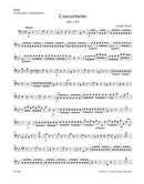 Concertante for Oboe, Bassoon, Violin, Cello and Orchestra Hob. I:105 [cello/double bass part]