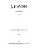 Stabat Mater Hob. XX bis [organ/harpsichord part]