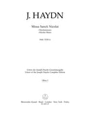 Missa Sancti Nicolai Hob. XXII:6 "Nicolai Mass" [set of wind parts]