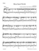 Missa Sancti Nicolai Hob. XXII:6 "Nicolai Mass" [organ part]