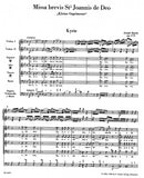 Missa brevis Sancti Joannis de Deo Hob.XXII:7 "Little Organ Mass" [score]