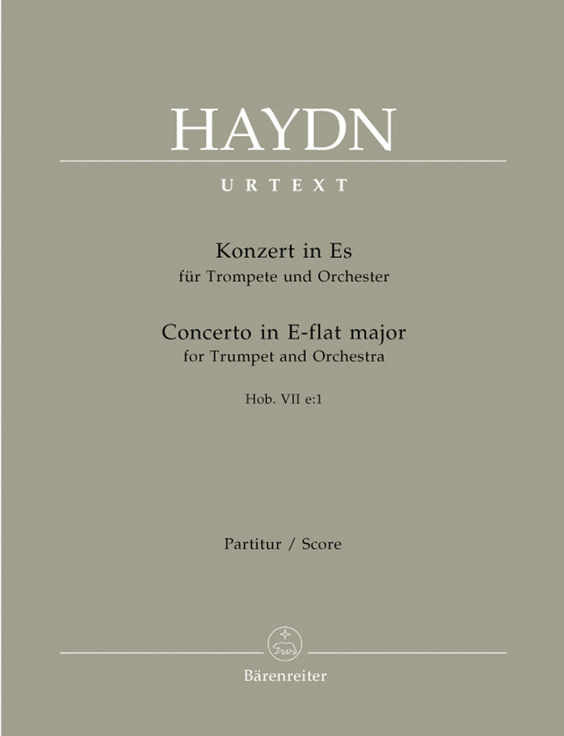 Concerto for Trumpet and Orchestra E-flat major Hob.VIIe:1 [score]
