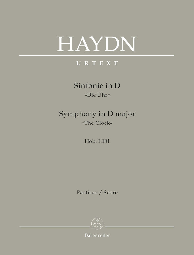 London Symphony Nr. 8 D major Hob.I:101 "The Clock" [score]