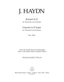 Concerto for Violoncello and Orchestra D major Hob. VIIb:2 [set of winds]