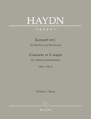 Concerto for Violin and Orchestra C major Hob. VIIa:1 [score]