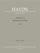 Symphony Nr. 87 A major Hob.I:87 [score]