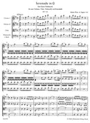 Eine kleine Nachtmusik for Strings G major K. 525 [score]
