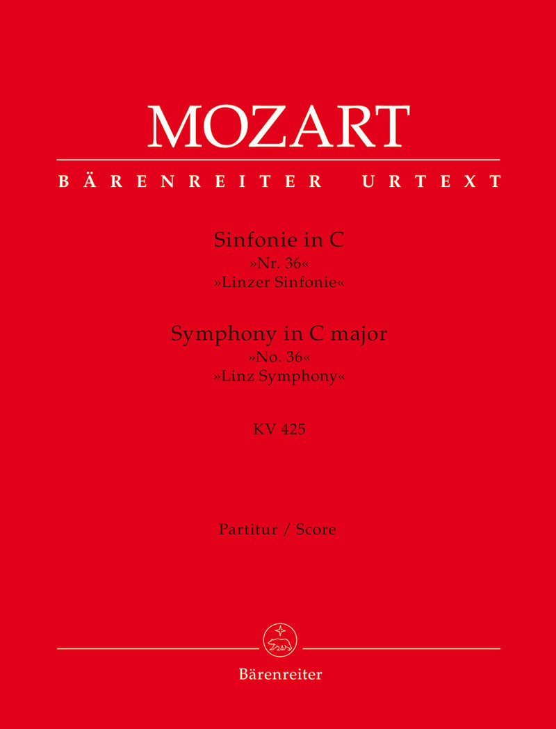 Symphony Nr. 36 C major K. 425 "Linz Symphony" [score]