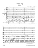 Symphony Nr. 40 G minor K. 550 (First version without clarinets) [score]