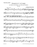 Concerto for Violin and Orchestra Nr. 5 A major K. 219 [cello/double bass part]