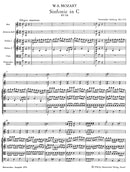Symphony Nr. 16 C major K. 128 [score]