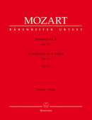 Symphony Nr. 21 A major K. 134 [score]