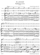 Symphony Nr. 21 A major K. 134 [score]