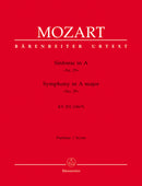 Symphony Nr. 29 A major K. 201(186a) [score]