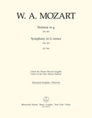 Symphony Nr. 40 G minor K. 550 (First version without clarinets and second version with clarinets) [set of wind parts]