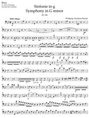 Symphony Nr. 40 G minor K. 550 [cello part]
