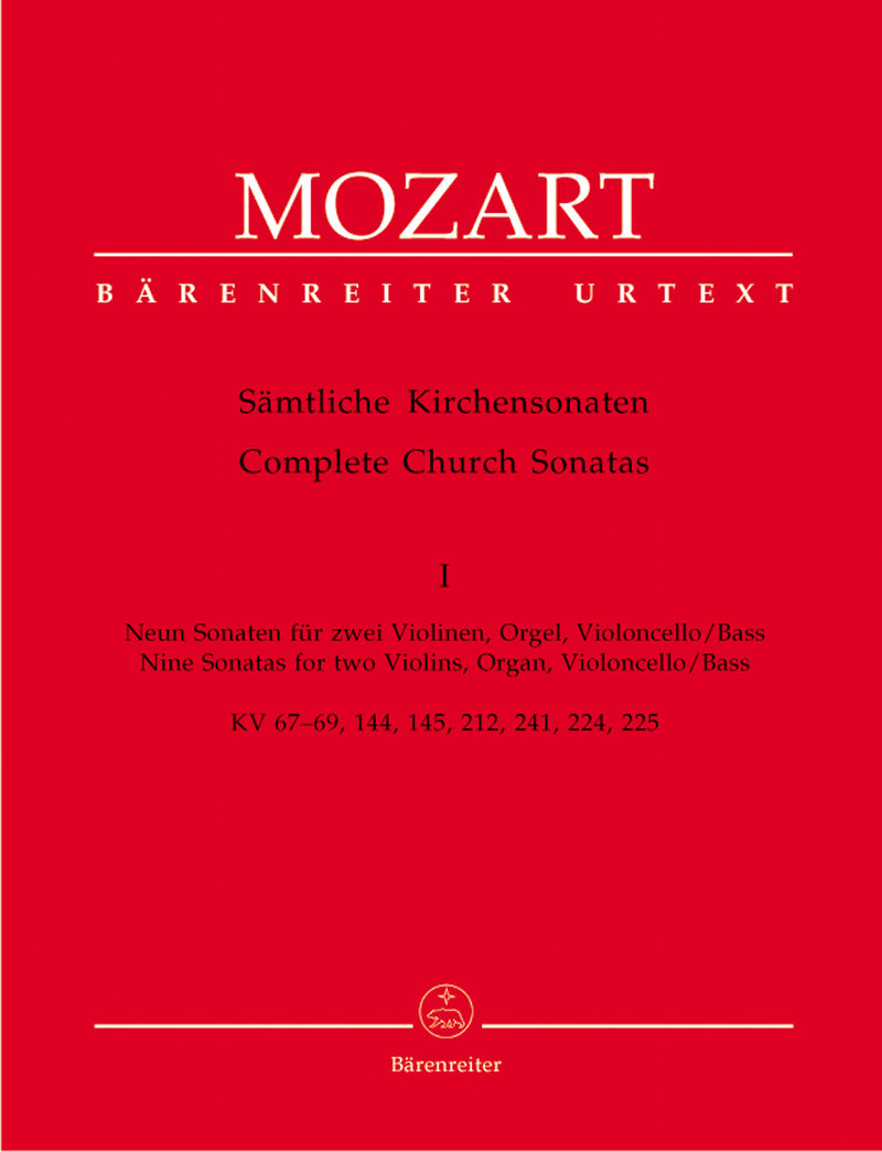 Complete Church Sonatas, Vol. 1