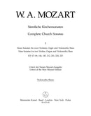 Complete Church Sonatas, Vol. 1 [Cello/bass part]