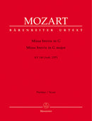 Missa brevis G major K. 140 (235d) [score]