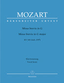 Missa brevis G major K. 140 (235d) （ヴォーカル・スコア）