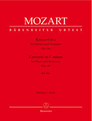 Concerto for Piano and Orchestra Nr. 24 C minor K. 491 [score]