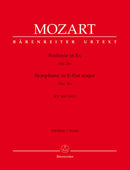 Symphony Nr. 26 E-flat major K. 184(166a) [score]