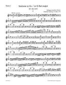 Symphony Nr. 26 E-flat major K. 184(166a) [set of wind parts]