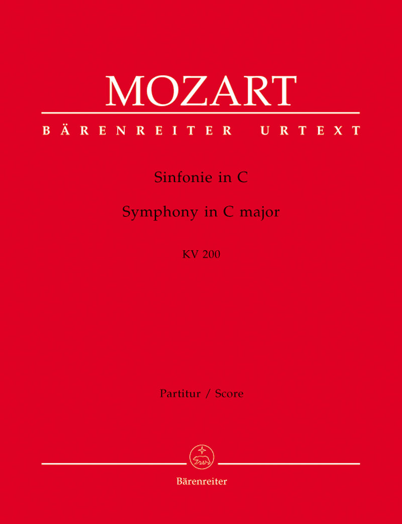 Symphony Nr. 28 C major K. 200(173e) [score]