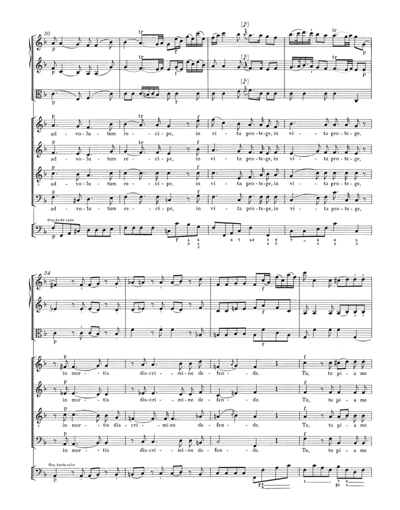 Sancta Maria, mater Dei K. 273 [score]