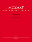 Tantum ergo K. 142 (Anh. 186d) [score]