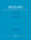 Tantum ergo K. 197 (Anh. 186e) （ヴォーカル・スコア）