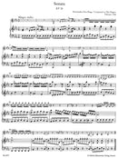 Six Sonatas for Violin and Piano K. 26-31 [Performance score, part(s)]