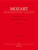 Missa brevis G major K. 49 (47d) [score]