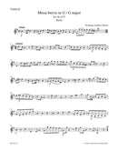 Missa brevis G major K. 49 (47d) [violin 2 part]