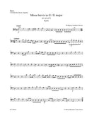 Missa brevis G major K. 49 (47d) [cello/double bass/bassoon part]