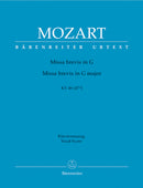 Missa brevis G major K. 49 (47d) （ヴォーカル・スコア）