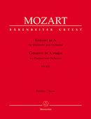 Concerto for Clarinet and Orchestra A major K. 622 [score]