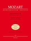 Concerto for B-flat Clarinet and Piano K. 622（ピアノ・リダクション）
