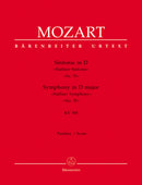 Symphony Nr. 35 D major K. 385 "Haffner Symphony" [score]