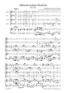 Misericordias Domini K. 222 (205a) （ヴォーカル・スコア）