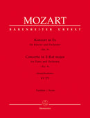 Concerto for Piano and Orchestra Nr. 9 E-flat major K. 271 "Jeunehomme" [score]