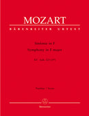 Symphony F major K. Anh. 223 (19a) [score]