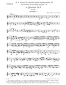 The Thirteen Early String Quartets, vol. 3 [set of parts]