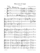 Missa C major K. 259 "Organ Solo Mass" [合唱楽譜]